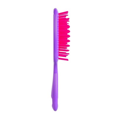 UNbrush Detangler Hair Brush Neon Purple