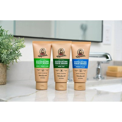 DR. SQUATCH Men's Natural Face Wash Cool Fresh Aloe 4oz - New