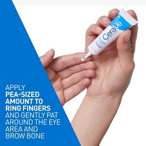 CeraVe Under Eye Cream Repair for Dark Circles and Puffiness .5oz - Missing Box