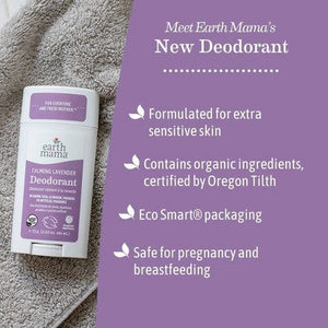 Earth Mama Calming Lavender Deodorant 2.65oz