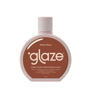 Glaze SuperGloss Color Conditioning Hair Gloss Cherry Vibrant Red 6.4 fl oz - Imperfect Container