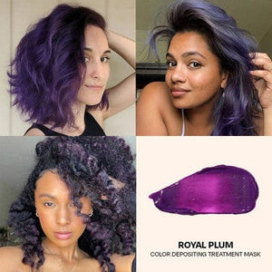 Overtone Royal Plum Daily Conditioner - Semi-Permanent Purple Hair Color