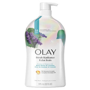 Olay Fresh Outlast Body Wash Birch Water & Lavender 33 fl oz