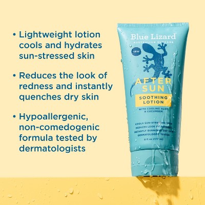 Blue Lizard After Sun Soothing Lotion 6 fl oz - Imperfect Container