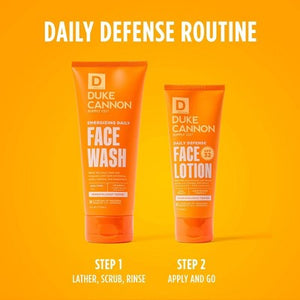 Duke Cannon Energizing Daily Face Wash 6 fl oz - Imperfect Container