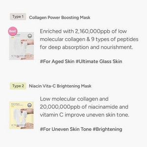 SUNGBOON EDITOR Deep Collagen Overnight Mask Gift Set 5ct - Imperfect Box