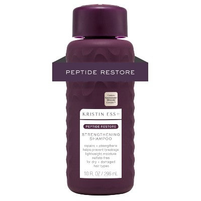 Kristin Ess + Peptide Restore Strengthening Shampoo 10 fl oz - Imperfect Container