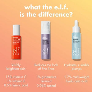 e.l.f. SKIN Bright Icon Vitamin C + E + Ferulic Face Serum 1 fl oz - Missing Box