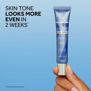 No7 Lift & Luminate Triple Action Face Serum 1.69 fl oz