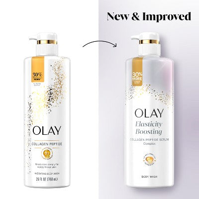 Olay Cleansing Firming Body Wash with Vitamin B3 and Collagen 26 fl oz