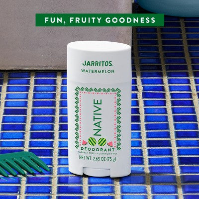 Native Deodorant for Women & Men Limited Edition Jarritos Watermelon 2.65oz