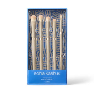 Limited Edition Ribbed Eye Makeup Brush Set 5ct by Sonia Kashuk