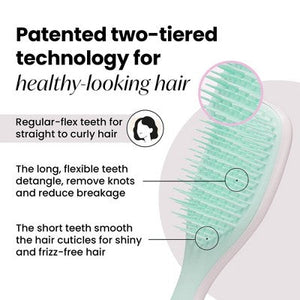 Tangle Teezer Mini Ultimate Detangler Hair Brush Marshmallow Duo - Imperfect Box