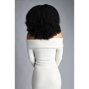 Curlkalon Kinky Curly 10 Inch Clip-In Natural Black Hair Extension 9ct