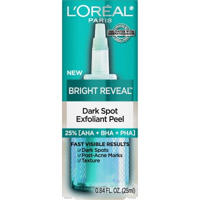 L'Oreal Paris Bright Reveal Dark Spot Exfoliant Peel - Missing Box