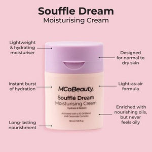 MCoBeauty Souffle Dream Moisturizing Cream 1.01fl oz - Imperfect Box
