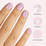 Dashing Diva Glaze Semi-Cured Gel Nail Polish Strips Unicorn Glaze 32ct