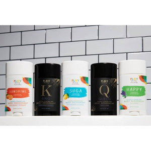 Play Pits Queen Natural Solid Deodorant 2.65oz - Imperfect Container
