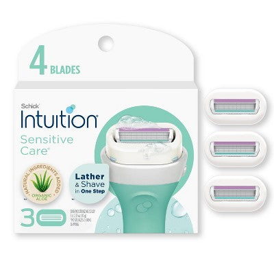 Schick-Intuition-Sensitive-Care-Womens-Razor-Blade-Refills-3-ct-Razors-&-Razor-Blades