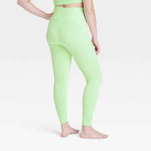 Women's Seamless High-Rise Rib Leggings - All In Motion