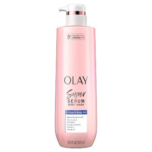 Olay Super Serum Body Wash for Rough and Bumpy Skin 18.5 fl oz - New