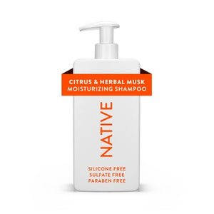 Native Citrus Herbal Musk Daily Shampoo for Men & Women 16.5 fl oz