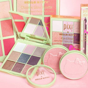 Pixi Hello Kitty Highlighting Pressed Powder Blush 0.35oz Missing Box
