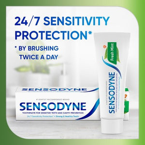 Sensodyne Fresh Mint Sensitivity Protection 2 Pack Toothpaste