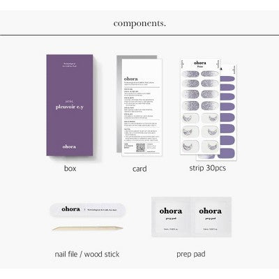 Ohora Gel Nail Design Line Goblin Moon 30ct - New