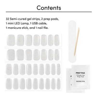 Dashing Diva Glaze Starter Nail Art Gummy Bear + Magic Pick Nail Art  32ct - New