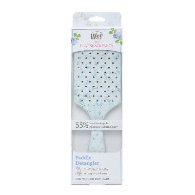 Wet Brush x LoveShackFancy Paddle Detangler Hair Brush English Ivy