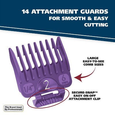 Wahl Color Pro Plus Corded Electric Hair Clipper Set
