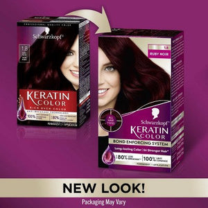 Schwarzkopf Keratin Permanent Hair Color Ruby Noir 2.08 fl oz