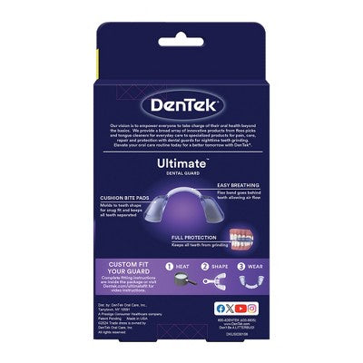 DenTek Ultimate Dental Guard For Nighttime Teeth Grinding with SmartFit Tray