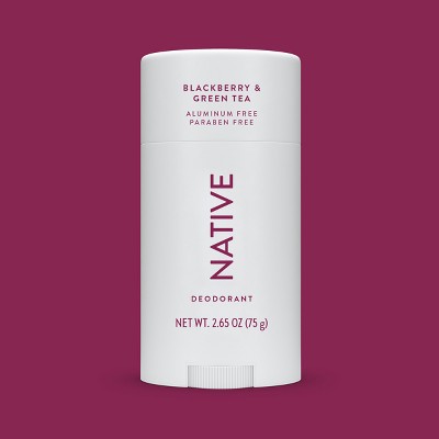 Native Solid Deodorant for Women & Men Blackberry & Green Tea 2.65oz