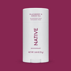 Native Solid Deodorant for Women & Men Blackberry & Green Tea 2.65oz