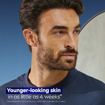 NIVEA Men Age Defense Advanced Face Serum 1.0 fl oz Imperfect Box