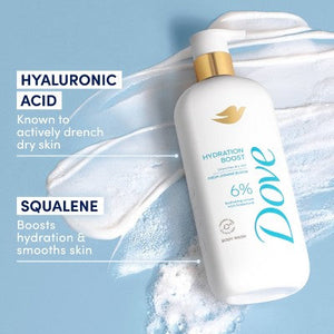 Dove Hydration Boost Serum Body Wash with Hyaluronic Acid 18.5 fl oz