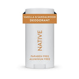 Native Solid Deodorant Vanilla & Sandalwood 2.65oz - Imperfect Container