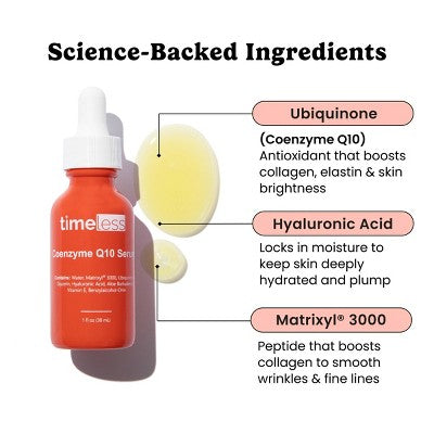 Timeless Skin Care Coenzyme Q10 Serum 1 fl oz - New