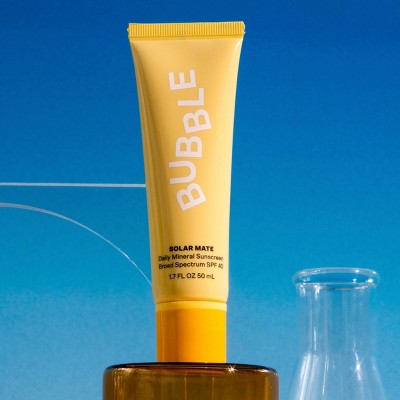 Bubble Skincare Solar Mate Mineral Sunscreen SPF 40 1.7 fl oz - Missing Box
