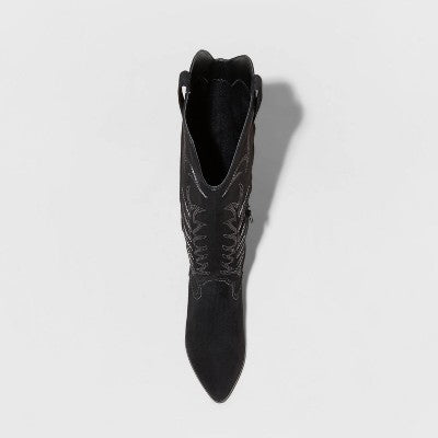 Women's Sommer Stitch Wide Calf Western Boots - Universal Thread