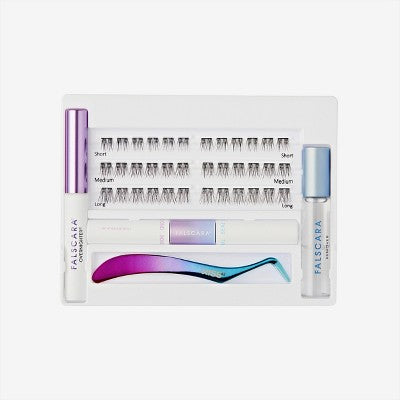 KISS Products Falscara Lash Extension Kit Lengthening Wisps 36ct - Imperfect Box