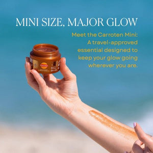 Carroten Gold Shimmer Intensive Tanning Gel Mini 1.7 fl oz - Imperfect Container
