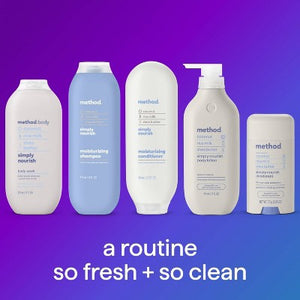 Method Solid Deodorant Simply Nourish Aluminum-Free 2.65oz