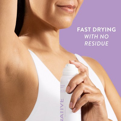 Native Spray Deodorant Lilac & White Tea Aluminum-Free 3.5oz