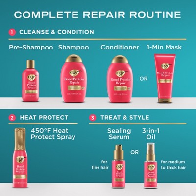 OGX Repair & Protect Bond Protein Repair 6.7 fl oz Hair Mask