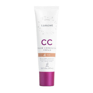Lumene CC Color Correcting Cream 4 Tan 1 fl oz - Imperfect Container