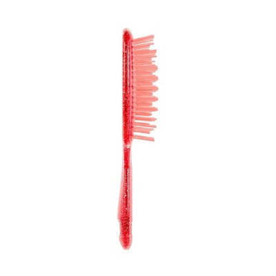 UNbrush Detangler Hair Brush Glitter Ruby