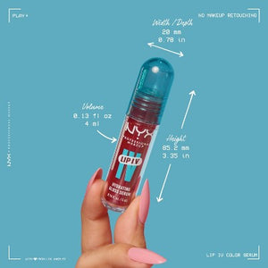 NYX Professional Makeup Lip IV Hydrating Lip Gloss Stain Hydra Honey 0.16 fl oz - New